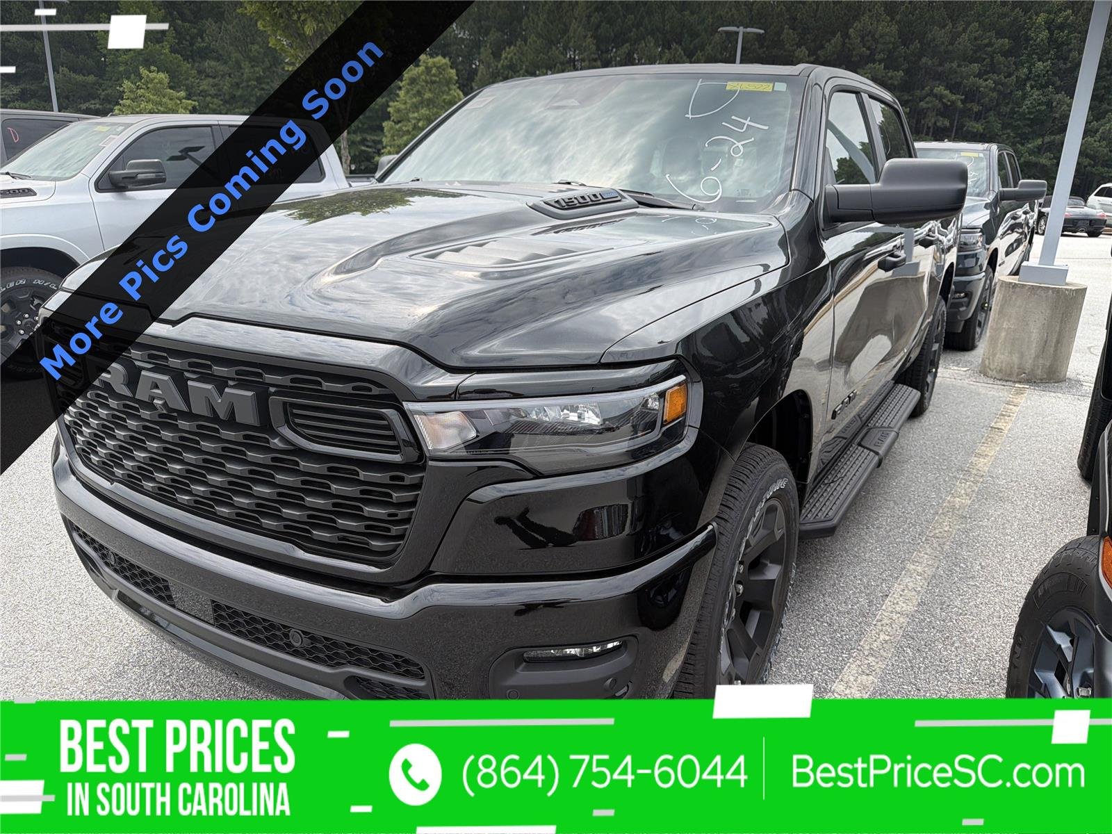New 2026 Diamond Black Crystal Pearl-Coat Exterior Paint RAM Express image 1