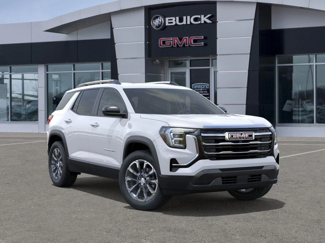 New 2027 Summit White GMC AWD Elevation image 7