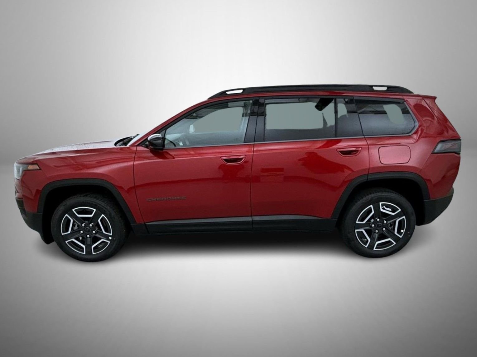 New 2026 Red Hot Pearl-Coat Exterior Paint Jeep Limited image 8