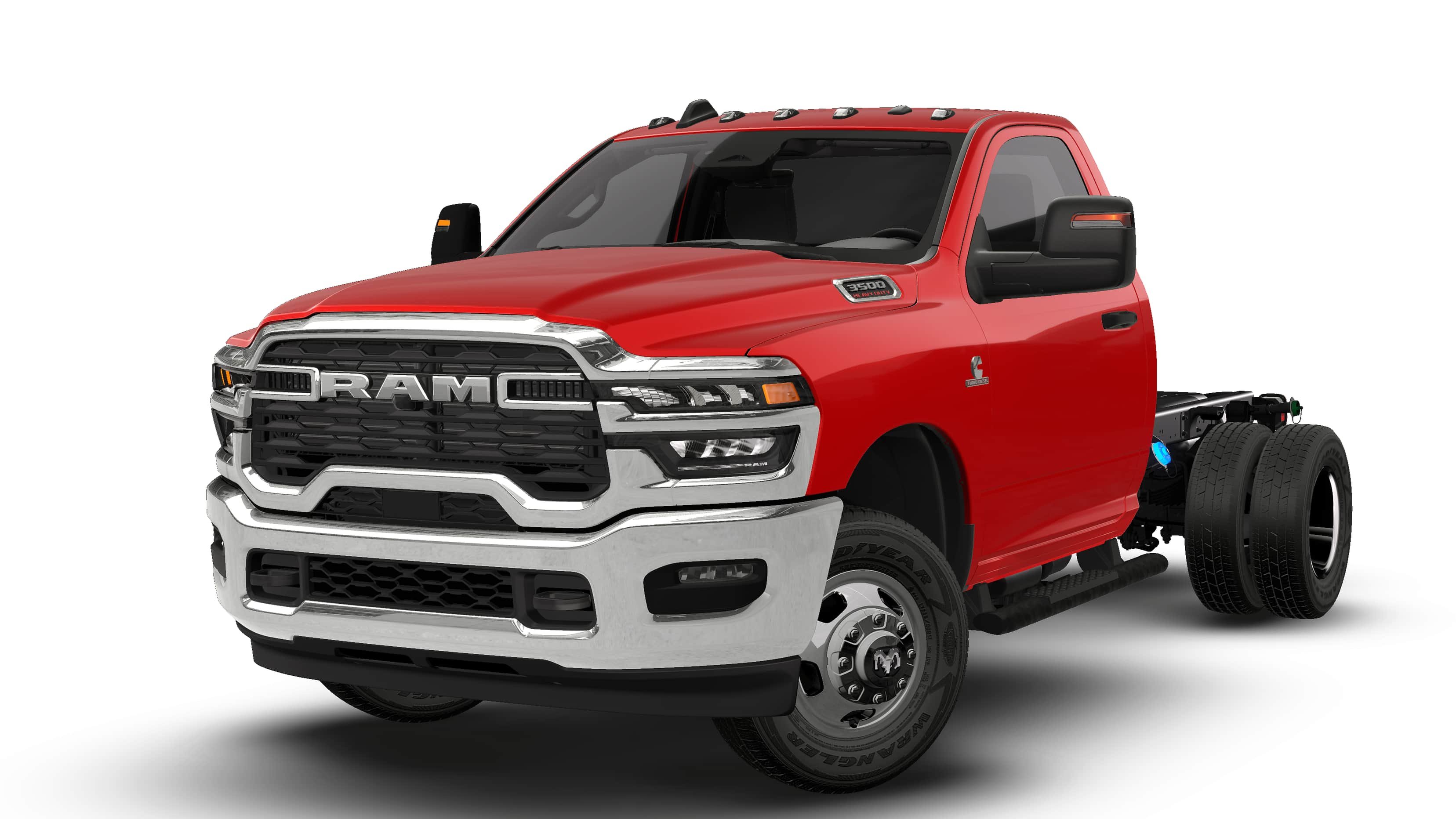 New 2026 Flame Red Clear-Coat Exterior Paint RAM TRADESMAN image 13