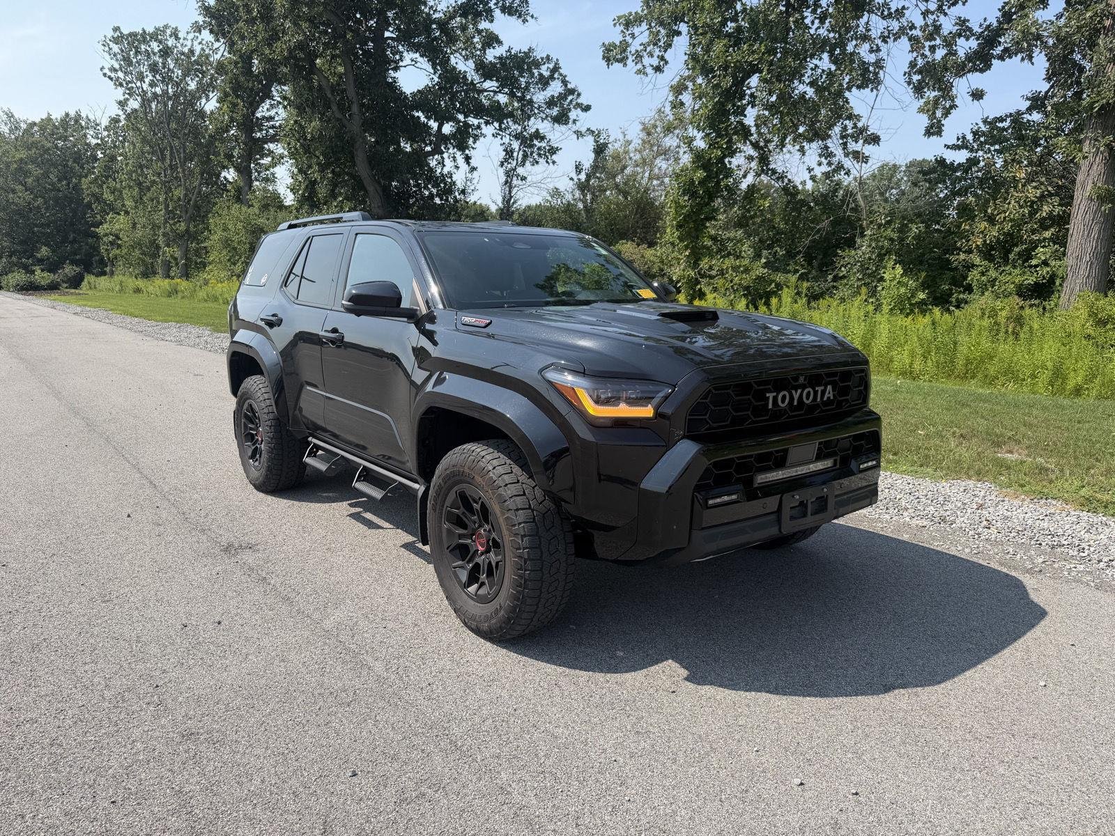 Used 2025 Black Toyota TRD Pro HV image 2