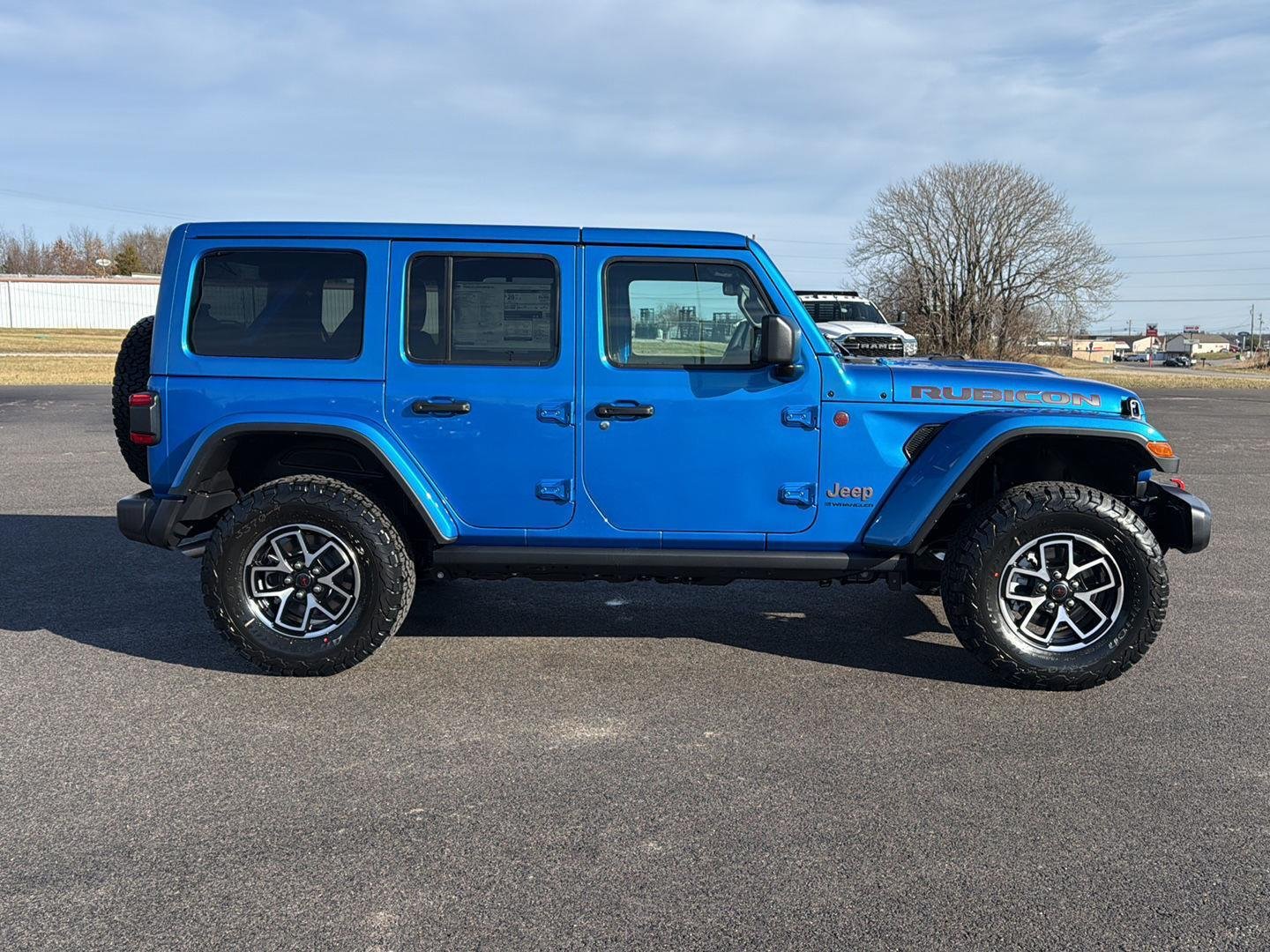 New 2026 Hydro Blue Pearlcoat Jeep Rubicon image 4
