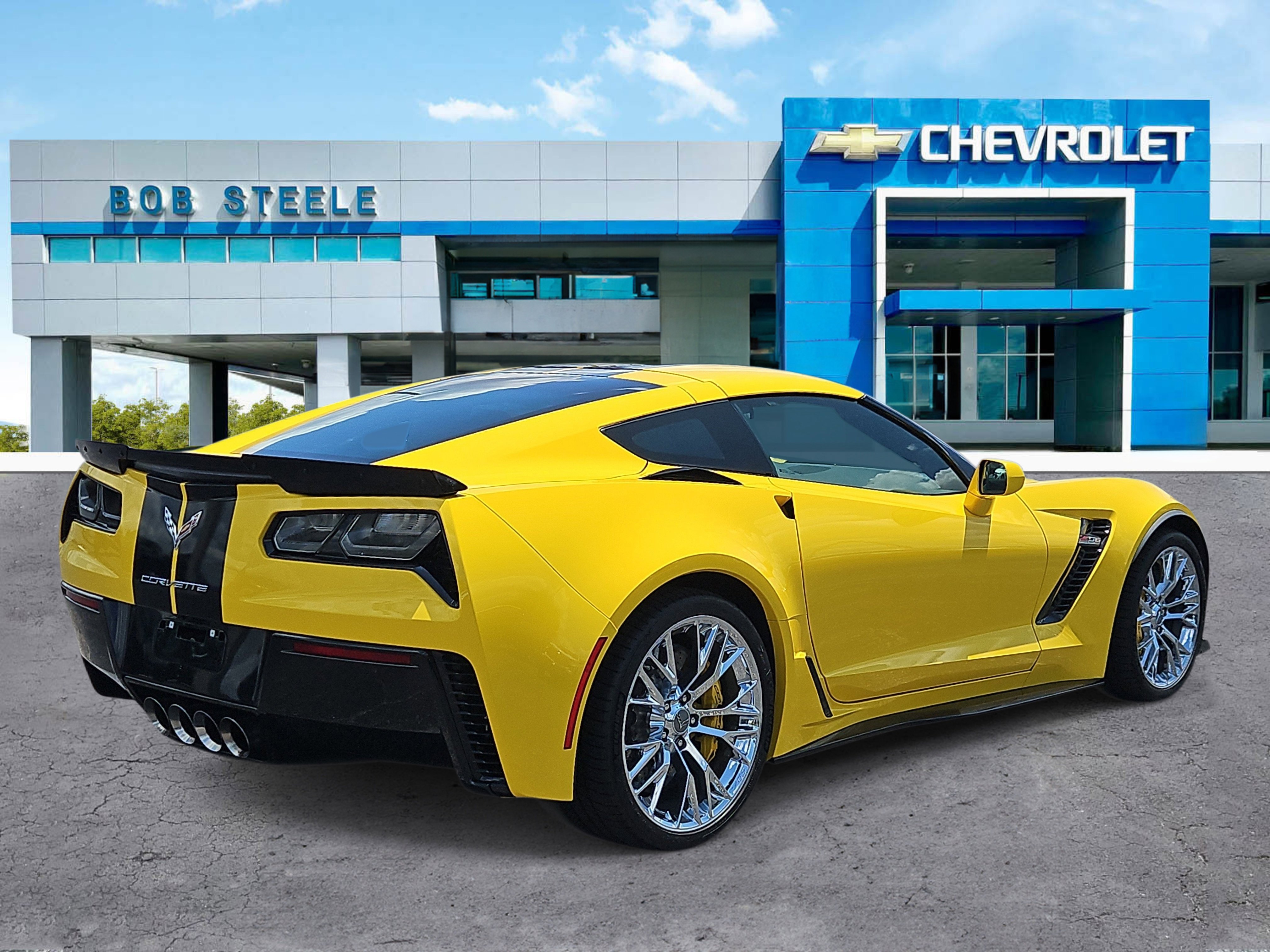 Certified Used 2019 CORVETTE RACING YELLOW TINTCOAT Chevrolet Z06 2LZ image 6