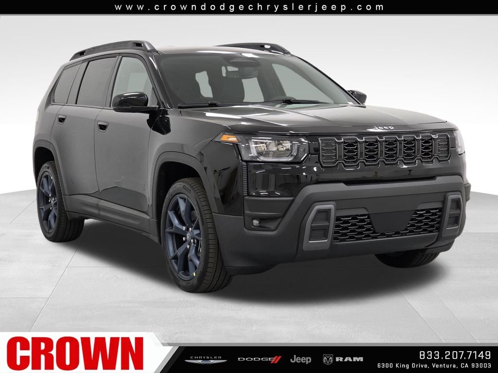 New 2026 Diamond Black Crystal Pearl-Coat Exterior Paint Jeep  image 3