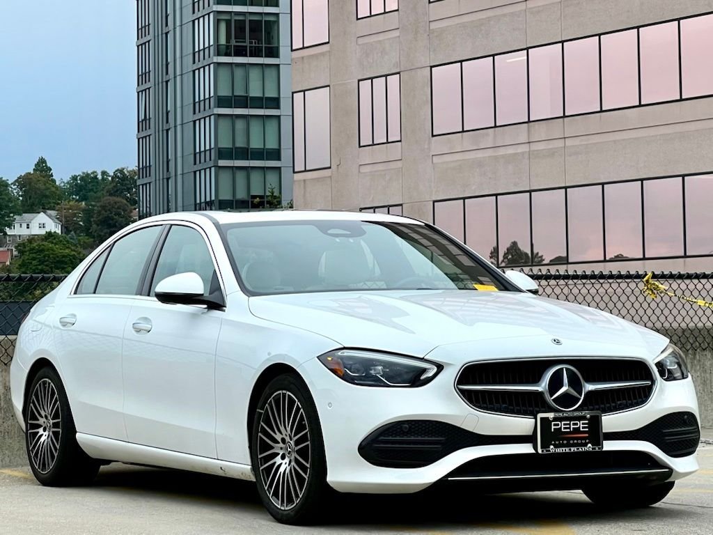 Certified Used 2024 White Mercedes-Benz C 300 image 1