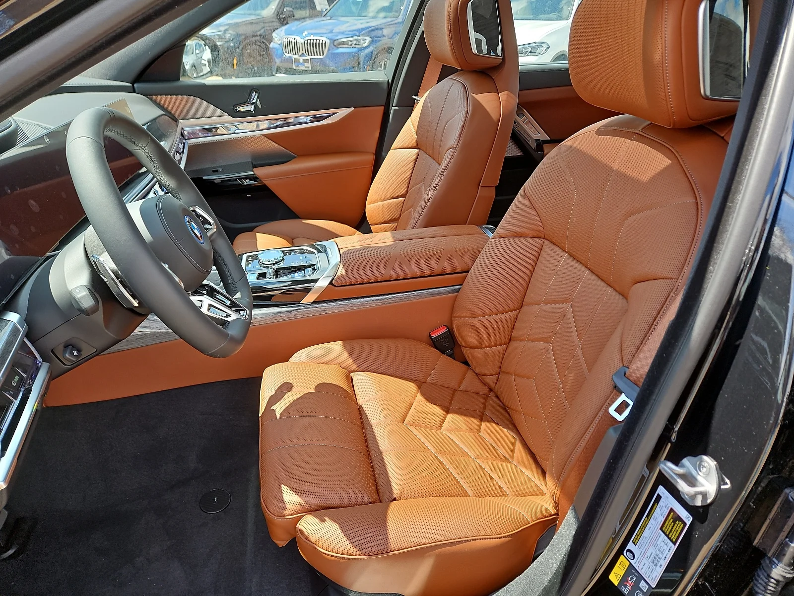 New 2024 Black Sapphire Metallic BMW xDrive60 (A1) All-Wheel Drive image 9