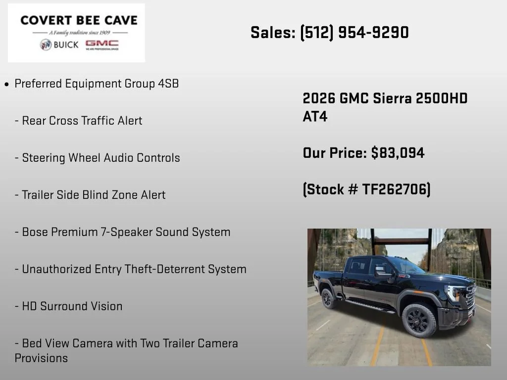 2026 GMC Sierra 2500HD AT4 - Photo 30