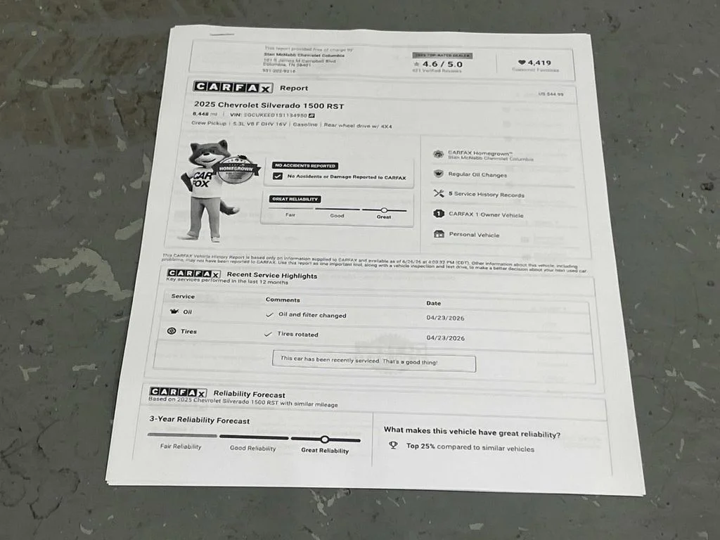 Used 2025 Black Chevrolet RST image 32