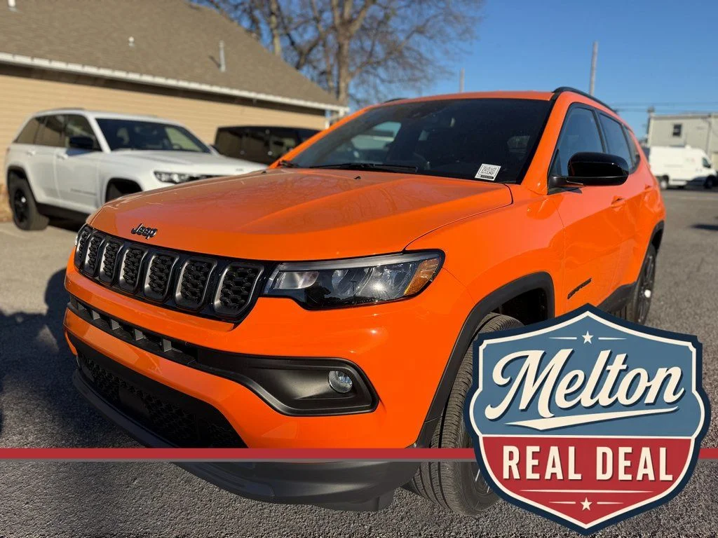 New 2026 Orange Jeep Latitude image 1