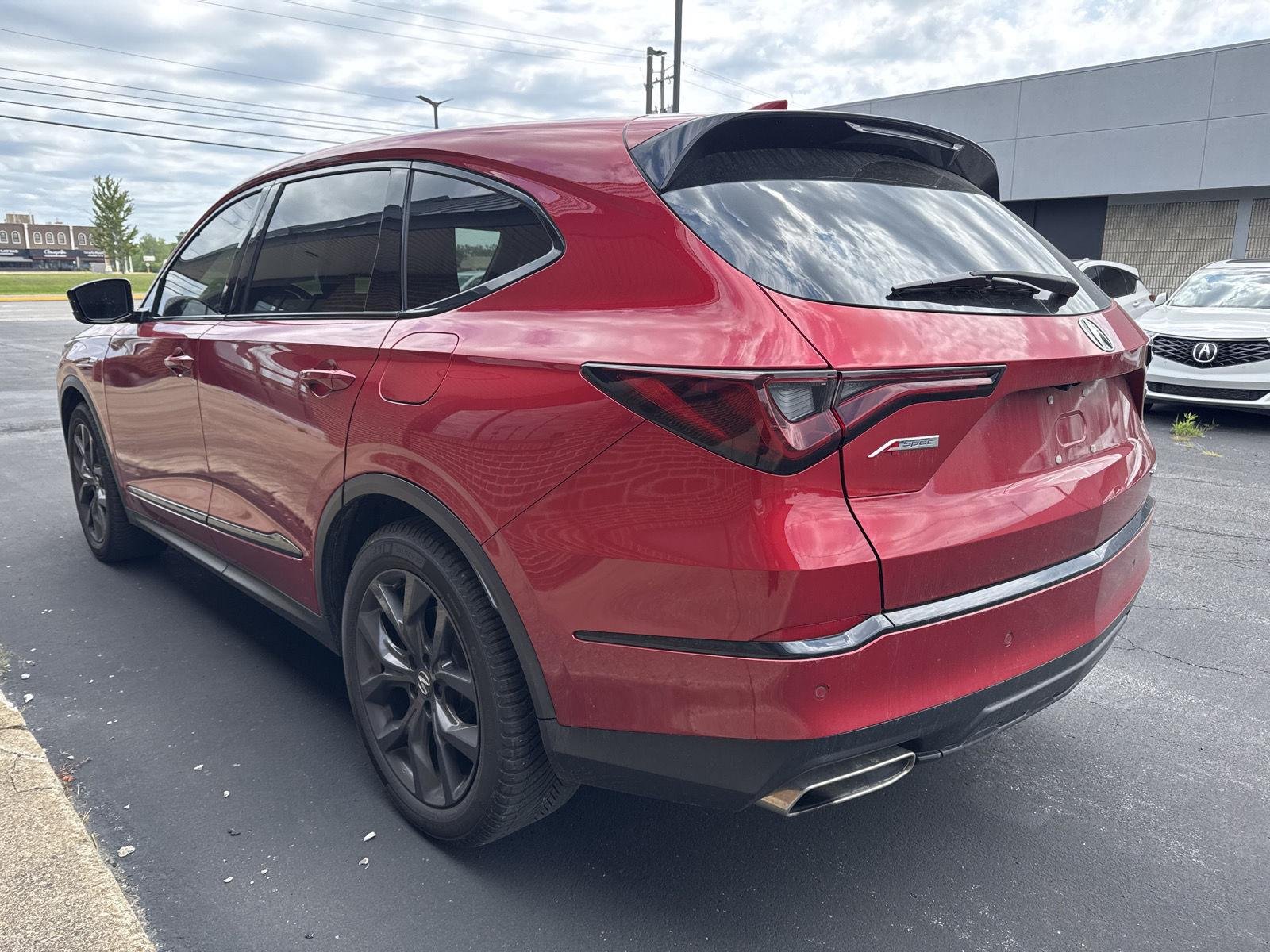 Used 2023 Performance Red Pearl Acura SH-AWD w/A-SPEC image 4