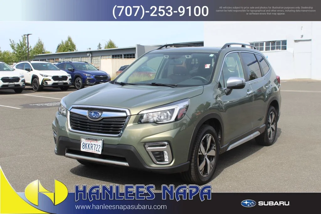 Used 2019 Jasper Green Metallic Subaru Touring image 3