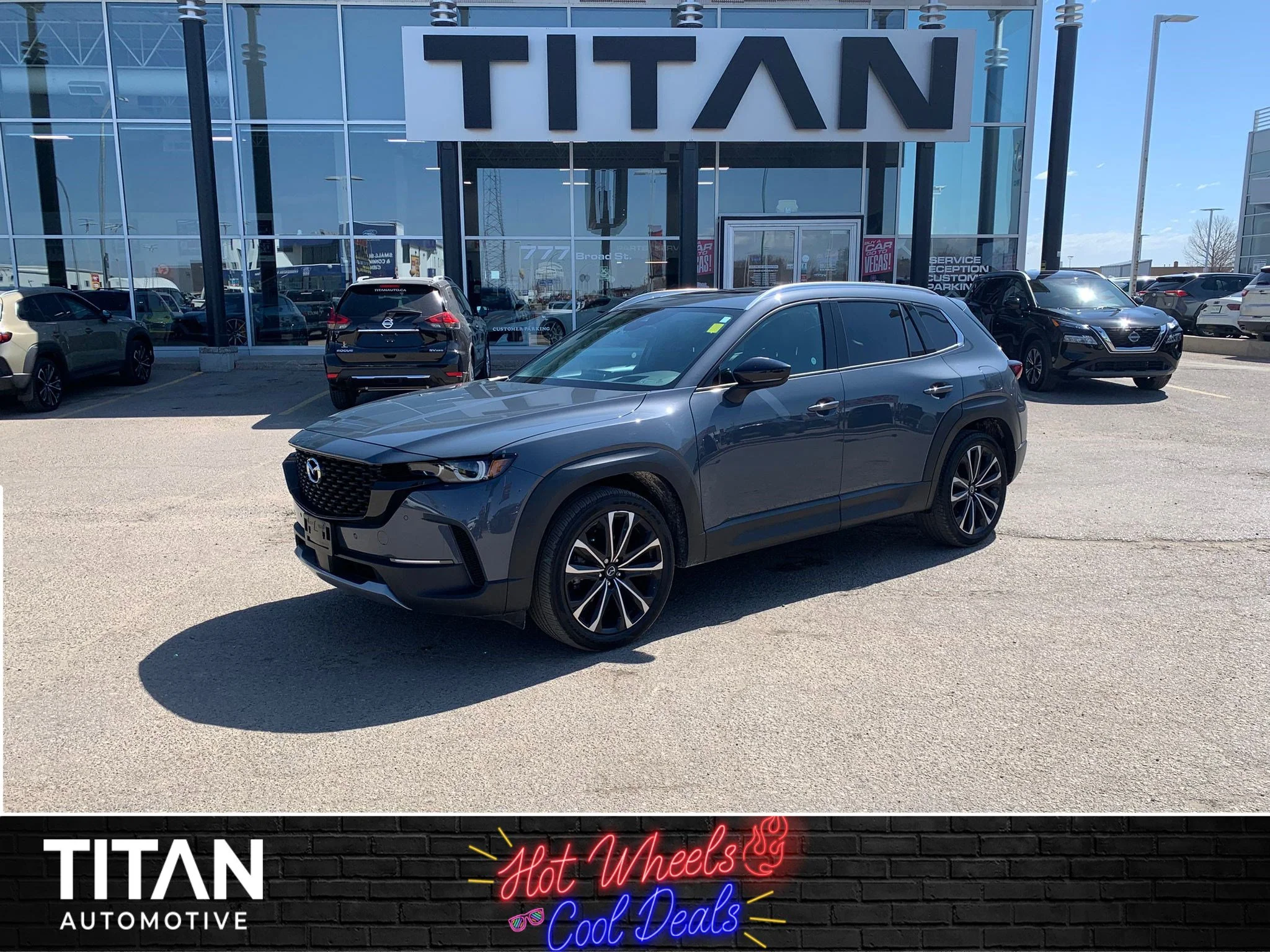 Certified Used 2024 Polymetal Grey Metallic Mazda GT Turbo AWD*Adaptive Cruise | Nav | 360° Cam | Head Up Display | Cooled Lthr | Pano Roof | BOSE® image 1