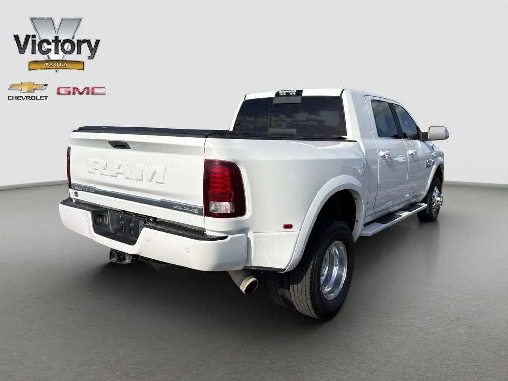 Used 2018 White Ram Limited Mega Cab 4x4 6