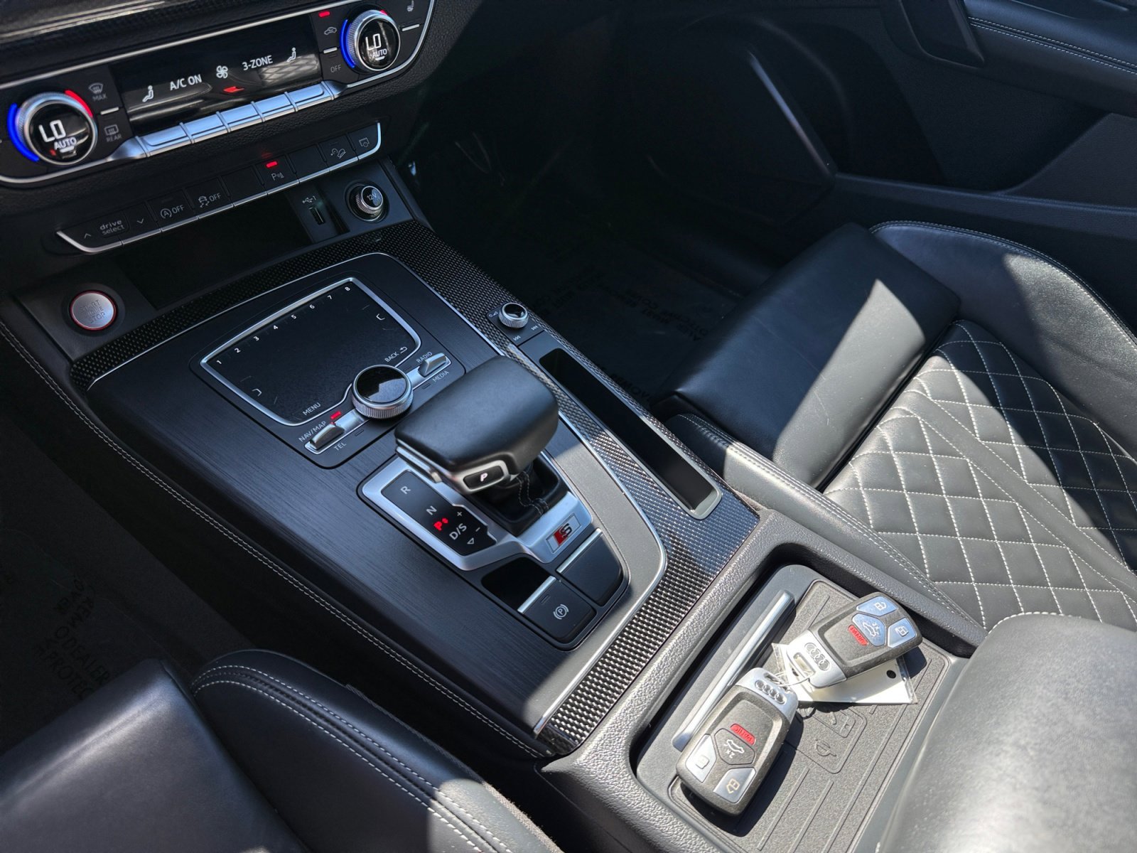 Used 2019 White Audi 3.0T Premium Plus image 13