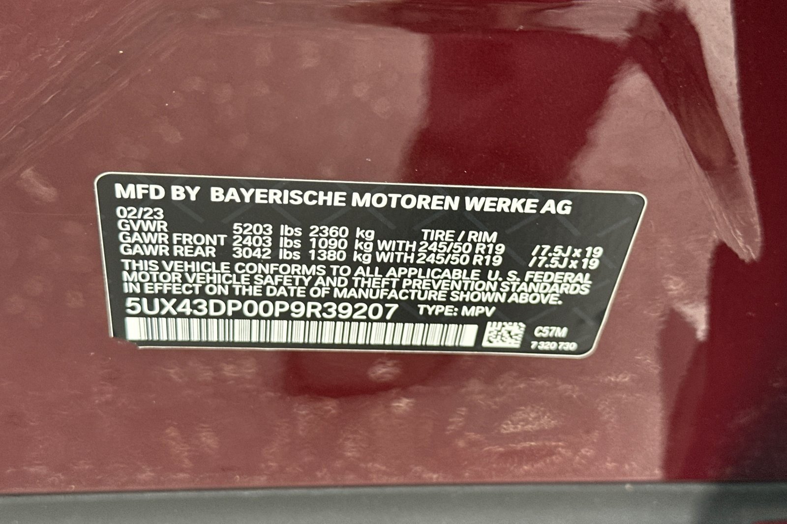 Used 2023 Aventurin Red Metallic BMW sDrive30i image 28