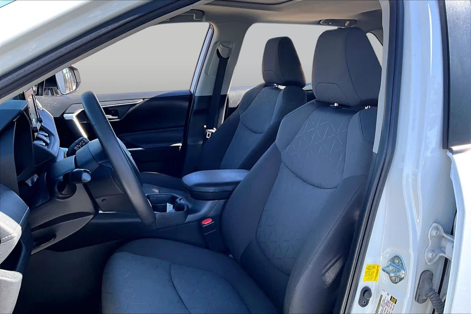 Certified Used 2021 Super White Toyota XLE image 9