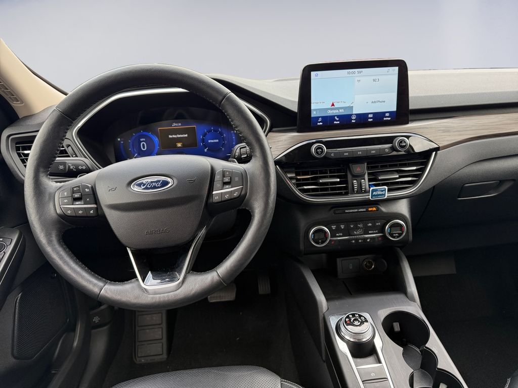 Used 2020 Black Ford Titanium image 14