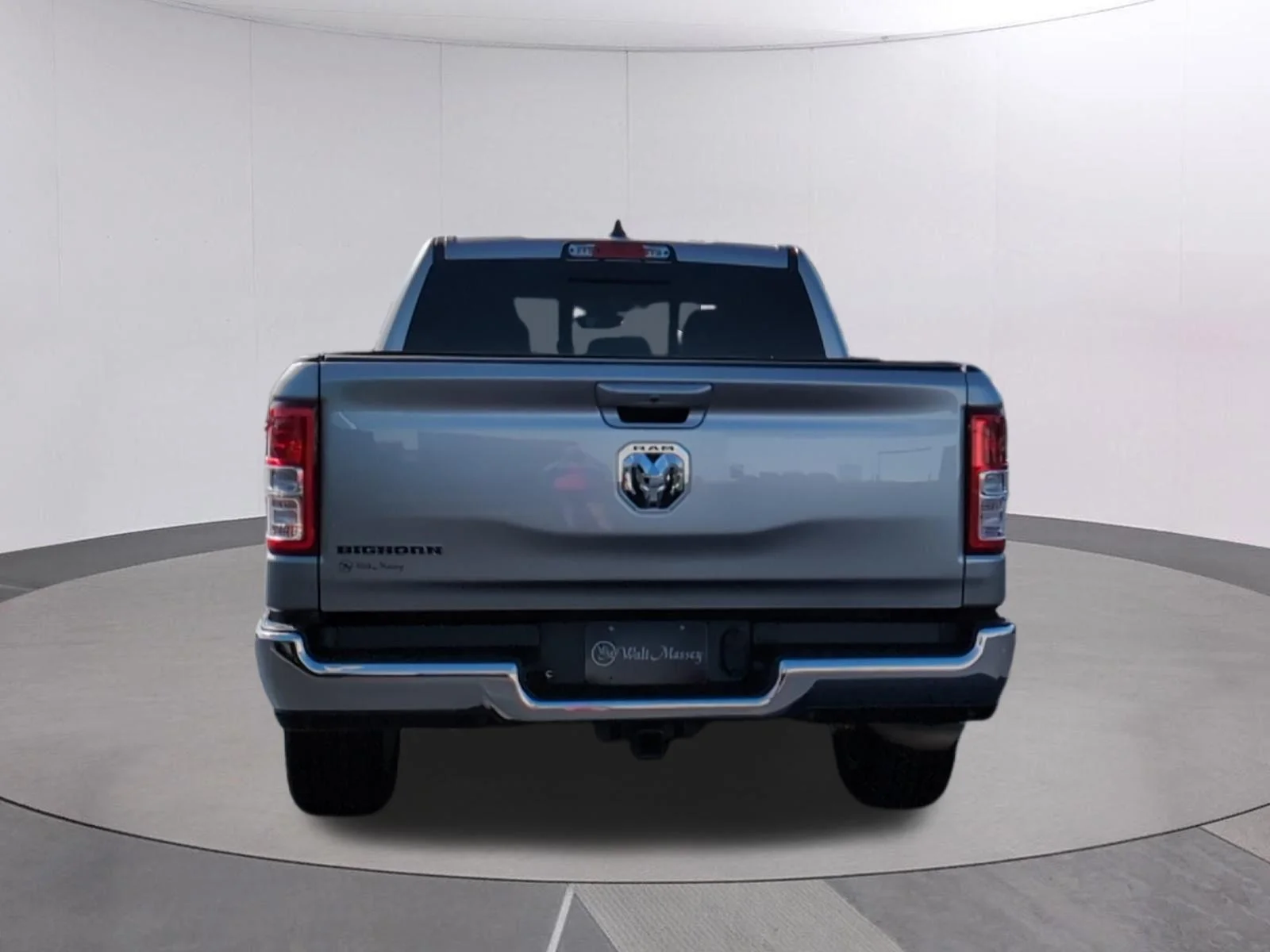 Used 2022 Billet Silver Metallic Clearcoat Ram Big Horn image 4