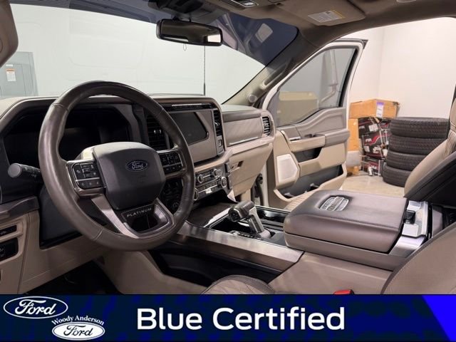 Certified Used 2024 White Metallic Ford Platinum image 9