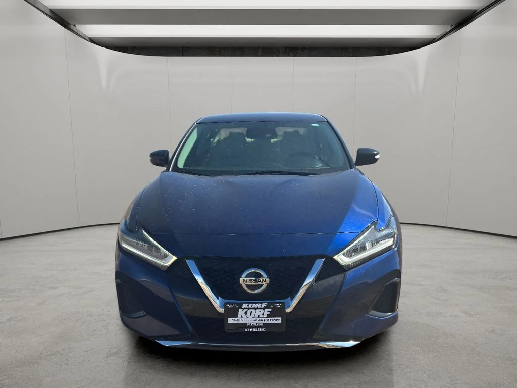 Used 2021 Deep Blue Pearl Nissan SV image 8