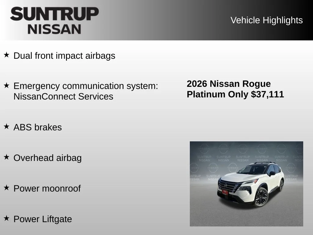 2026 Nissan Rogue Platinum - Photo 37