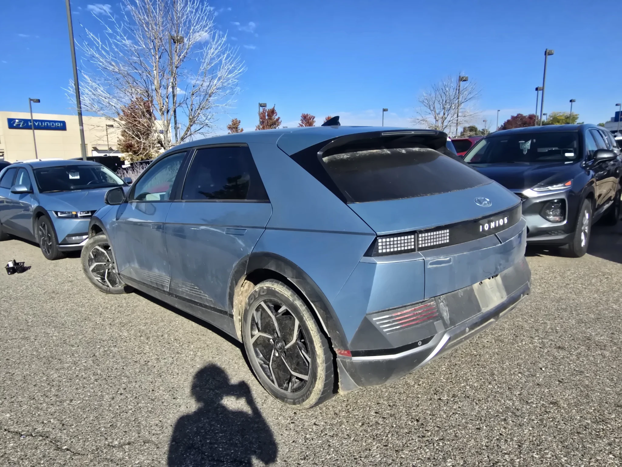 Used 2024 Lucid Blue Hyundai SEL image 3