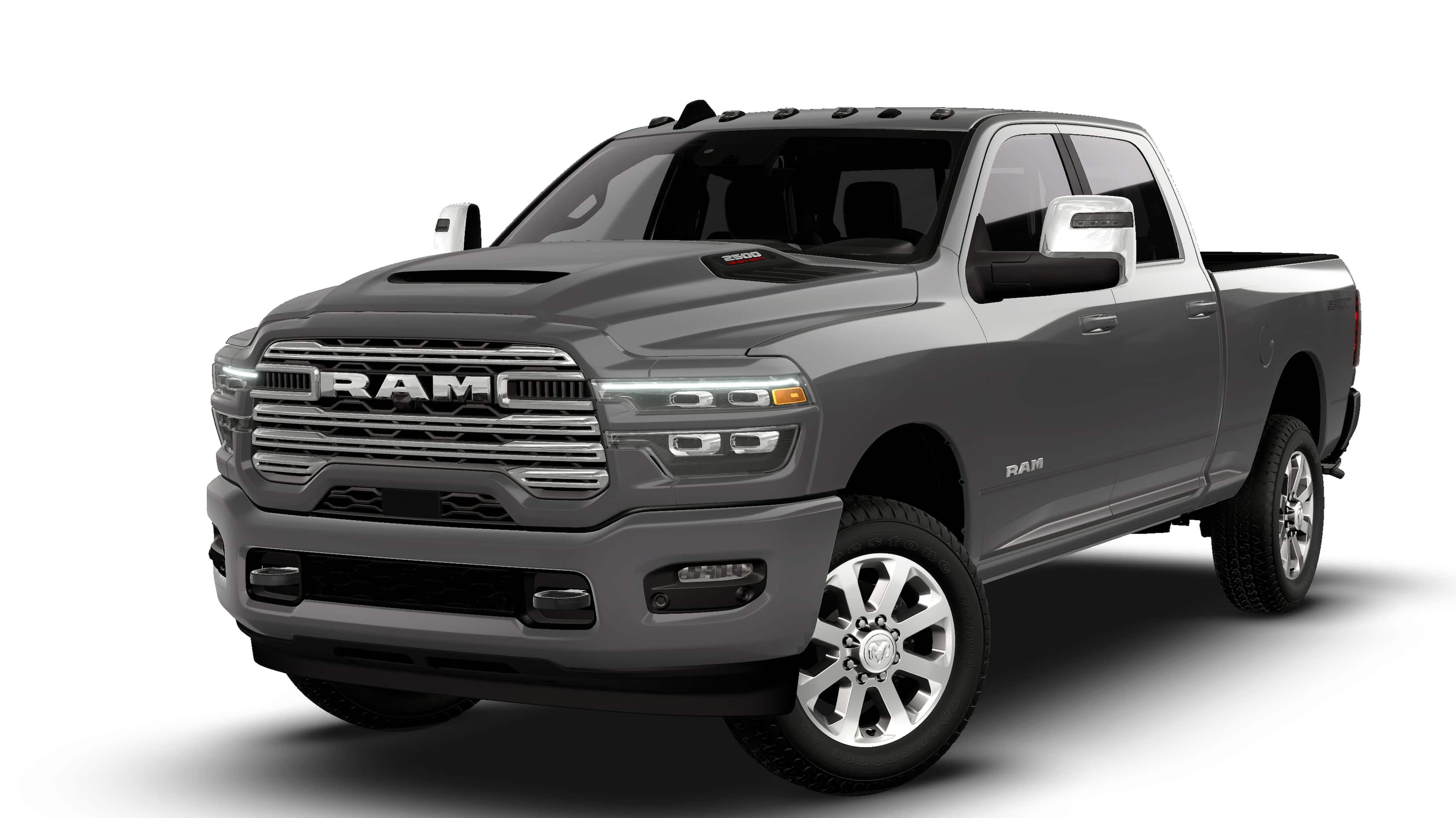 New 2026 Granite Crystal Metallic Clear-Coat Exterior Paint RAM LARAMIE image 13