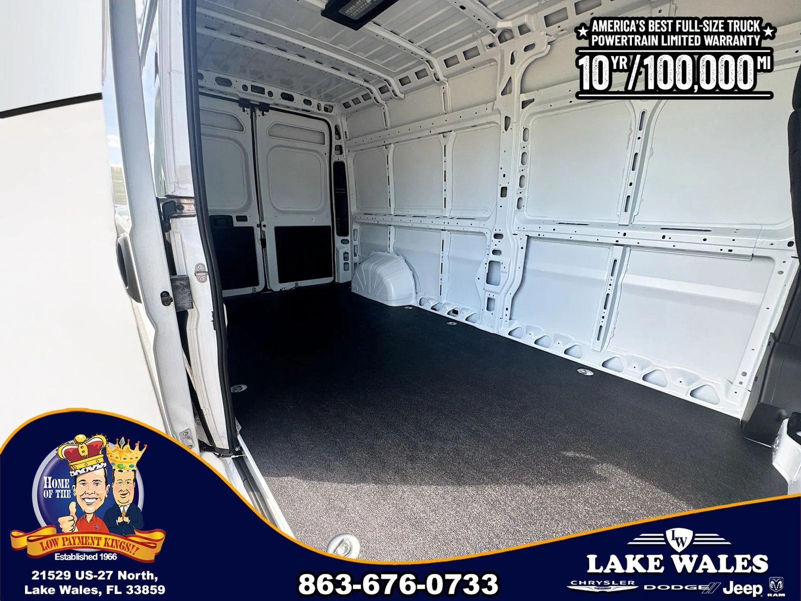 New 2026 Bright White Clearcoat RAM High Roof image 22