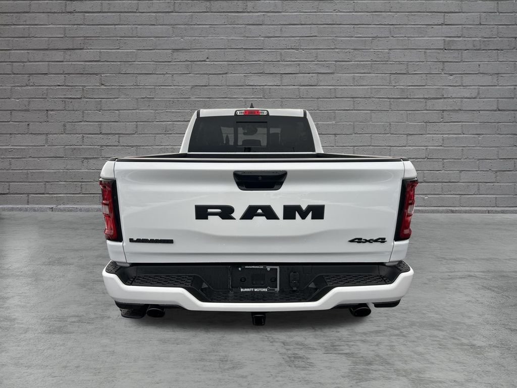 New 2026 Bright White Clear-Coat Exterior Paint RAM Laramie image 7