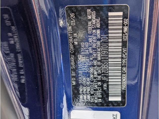 New 2026 SAPPHIRE BLUE PEARL Subaru tS image 15