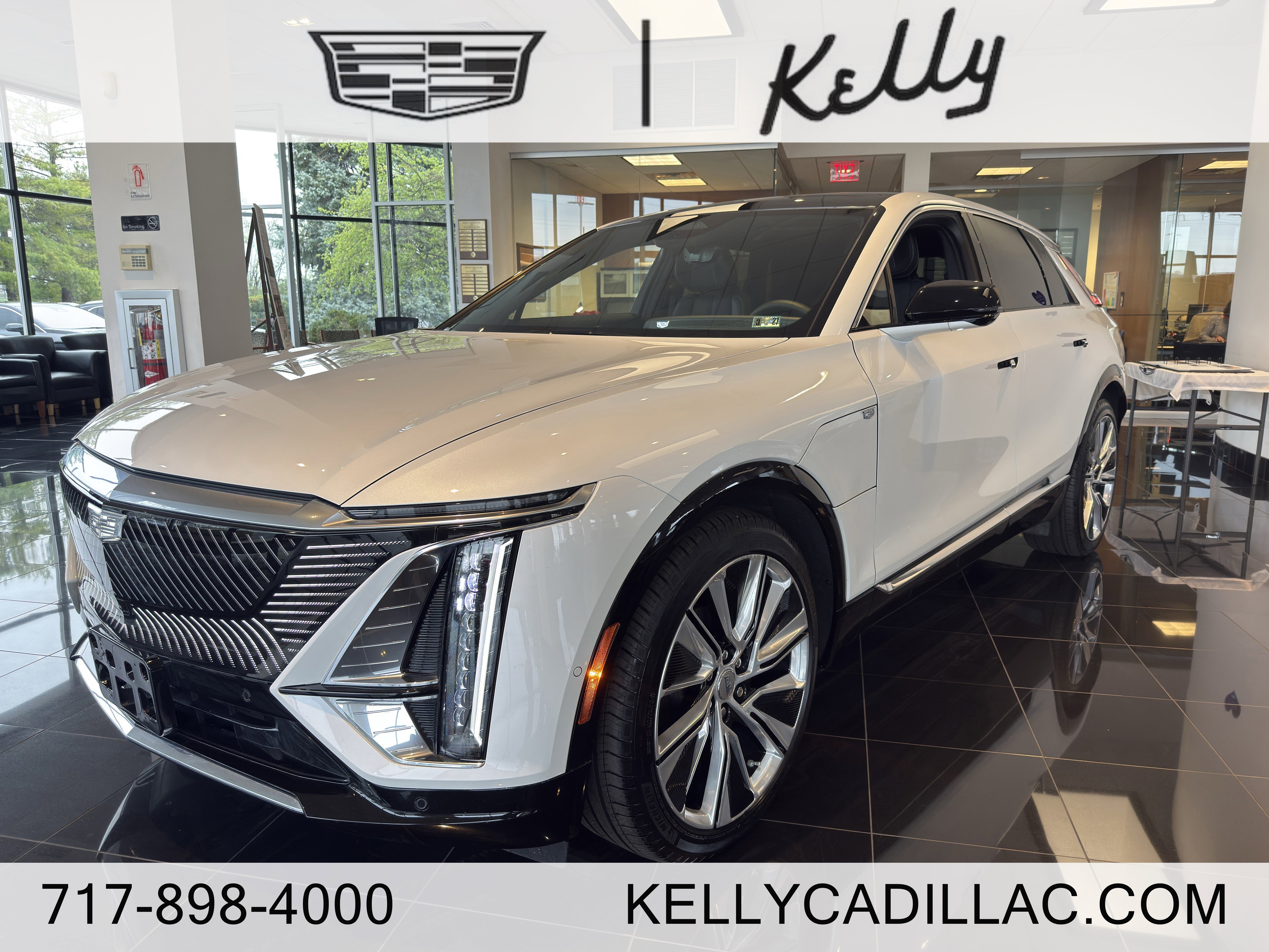 Certified 2024 Cadillac LYRIQ Luxury 3 with VIN 1GYKPSRL4RZ141430 for sale in Lancaster, PA