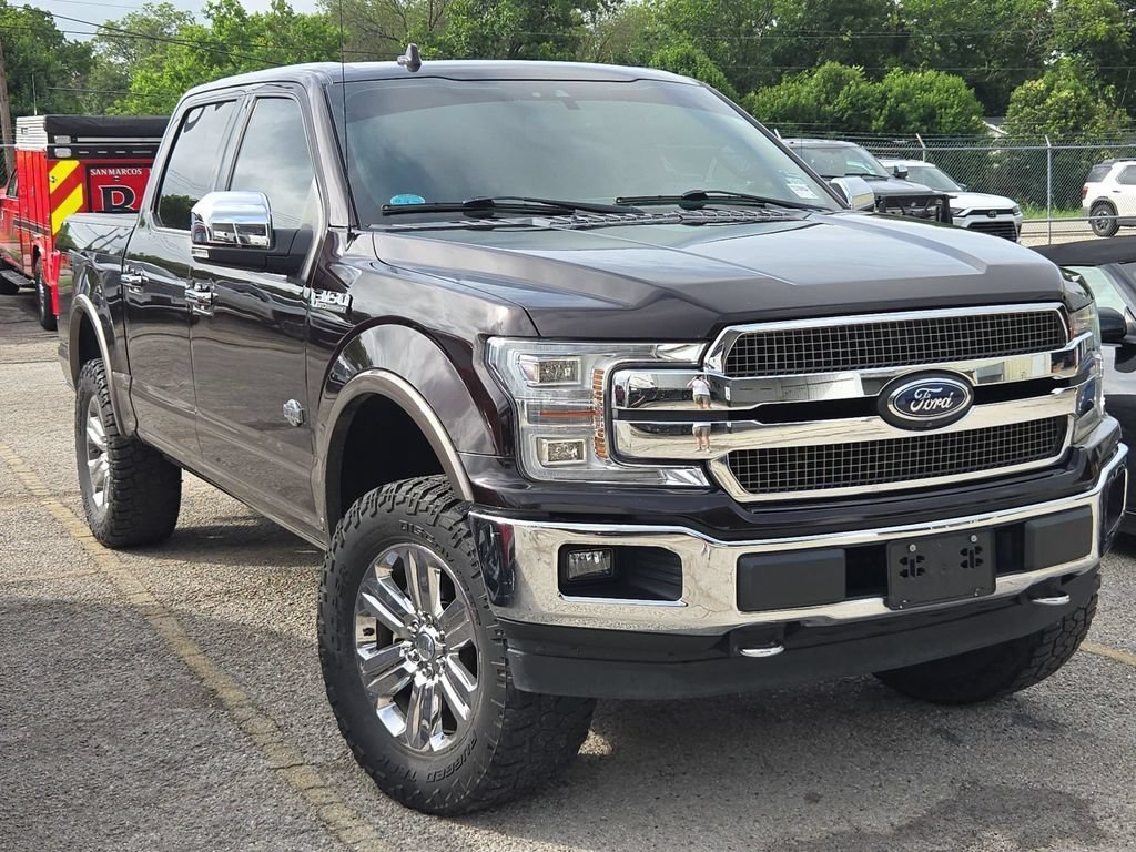 Used 2018 Red Ford King Ranch image 1