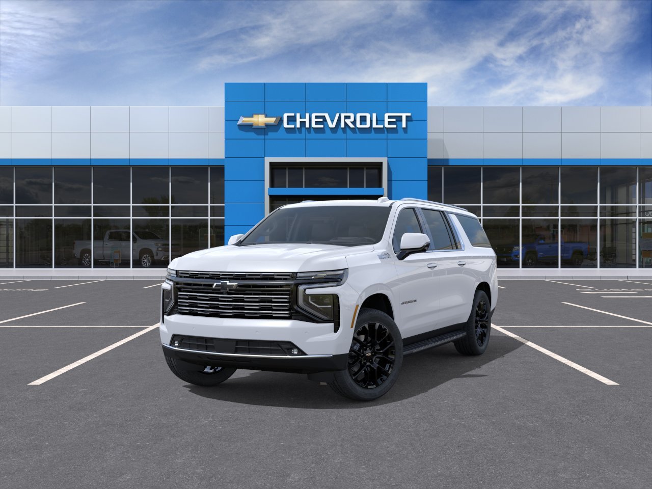 New 2026 Polar White Tricoat Chevrolet High Country image 8