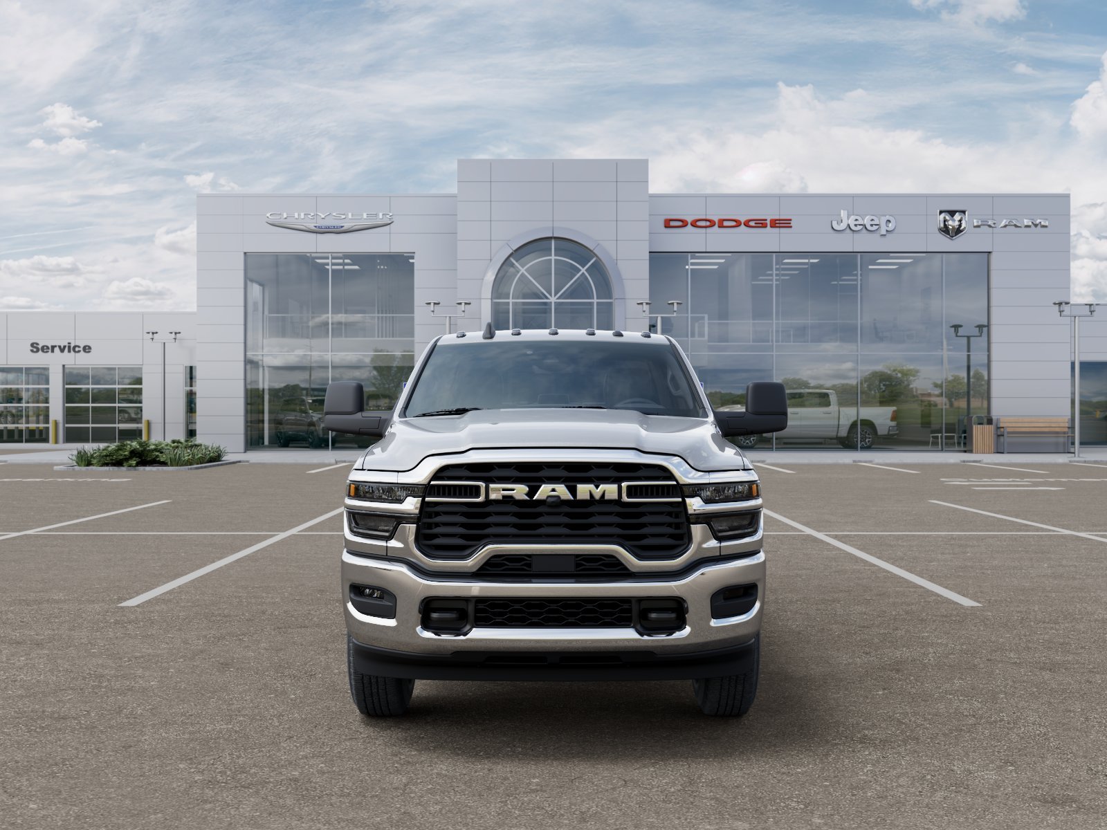New 2026 Silver-Zynith Exterior Paint RAM Tradesman image 34