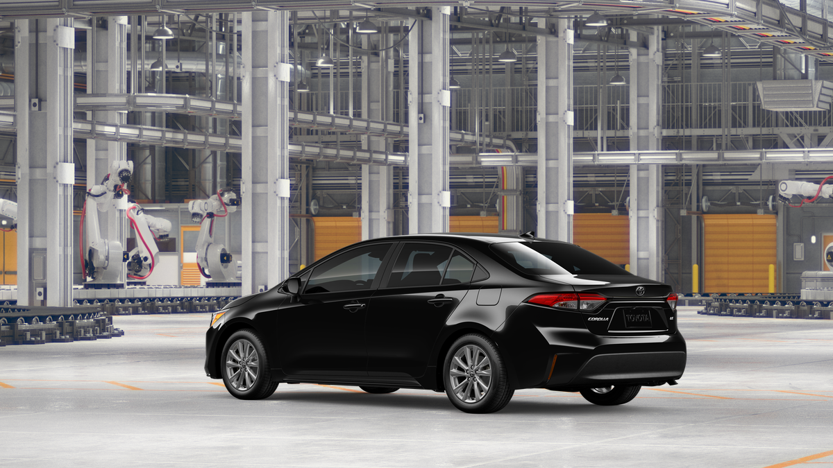 New 2026 Midnight Black Metallic Toyota LE image 6