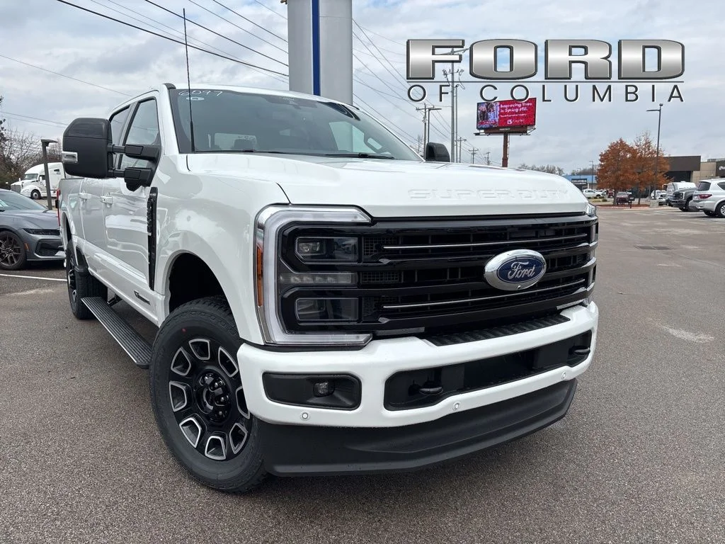New 2026 White Ford Platinum image 1