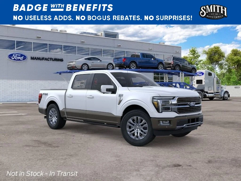 New 2026 Star White Metallic Tri-Coat Ford King Ranch® image 8