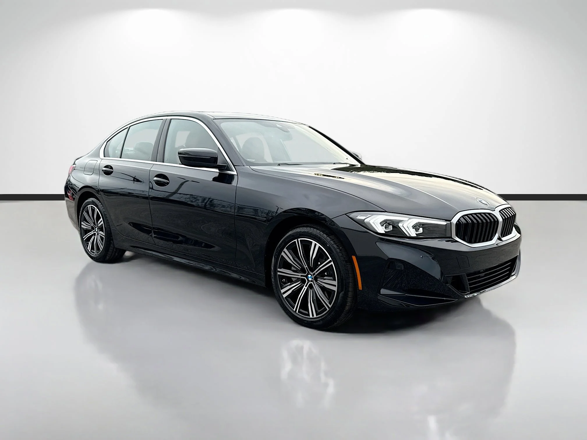 New 2026 Black Sapphire Metallic BMW 330i image 1