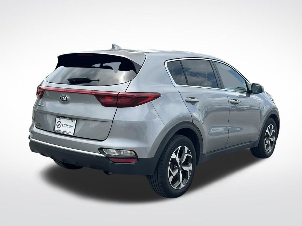 Used 2021 Gray Kia LX image 6