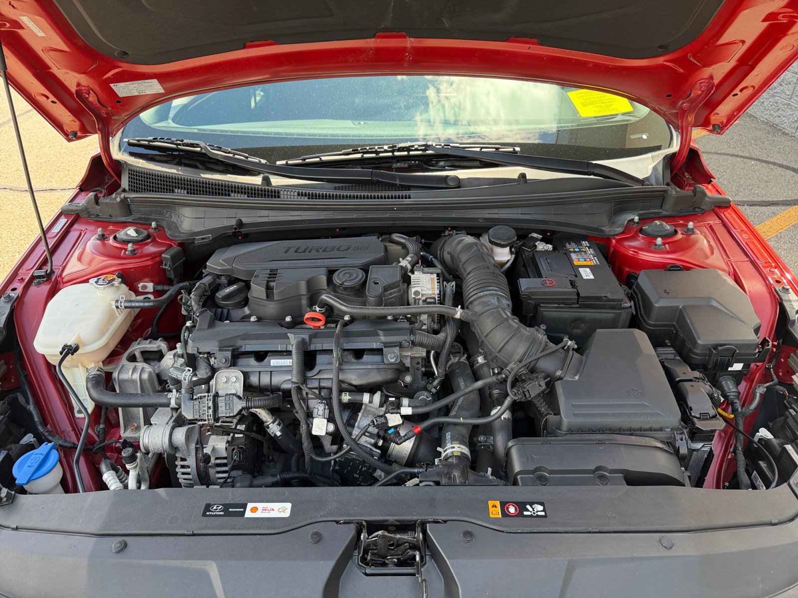 Used 2021 Lava Orange Hyundai N Line image 6