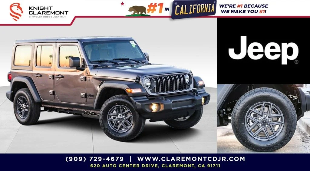 New 2026 Gray Jeep Sport image 1