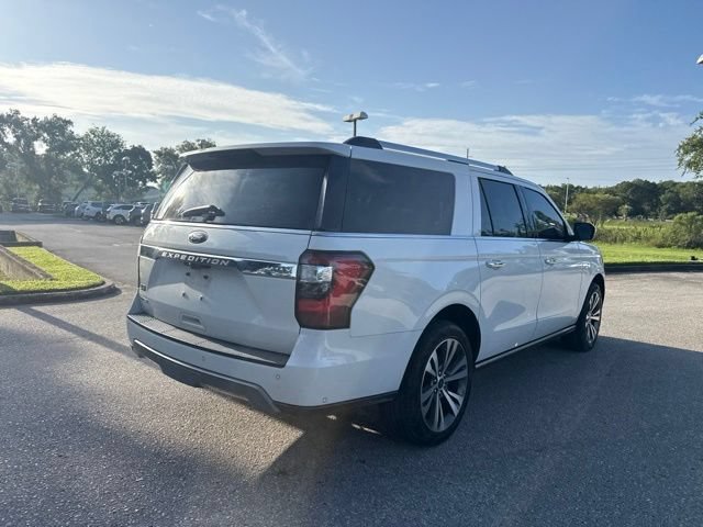 Used 2021 Star White Metallic Tri-Coat Ford Limited image 5