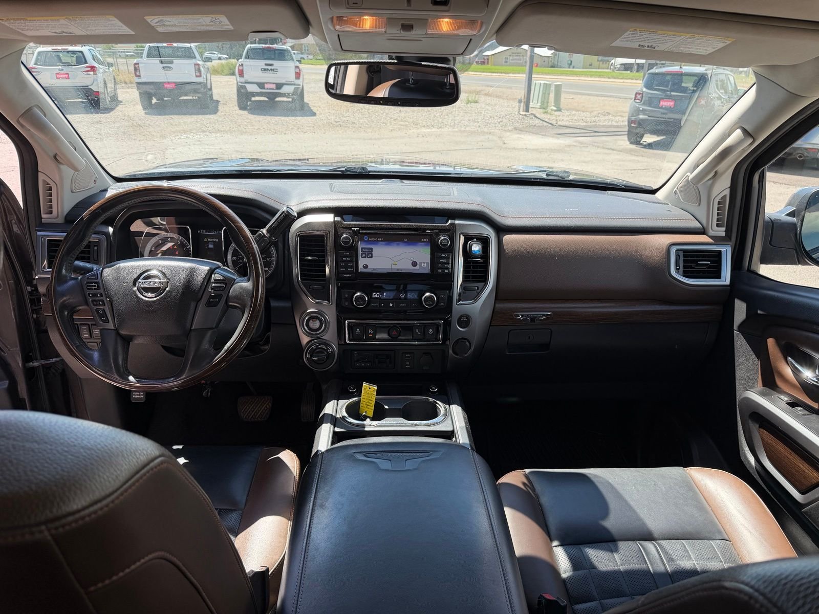 Used 2017 Java Metallic Nissan Platinum Reserve image 13