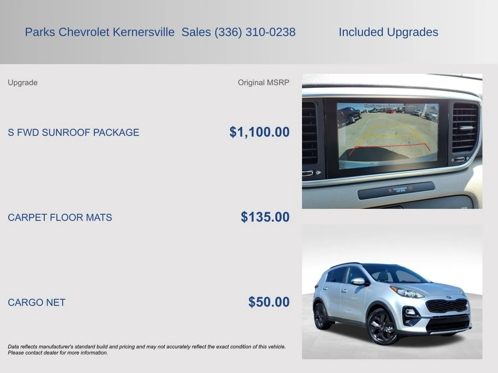 Used 2020 Silver Kia S image 4