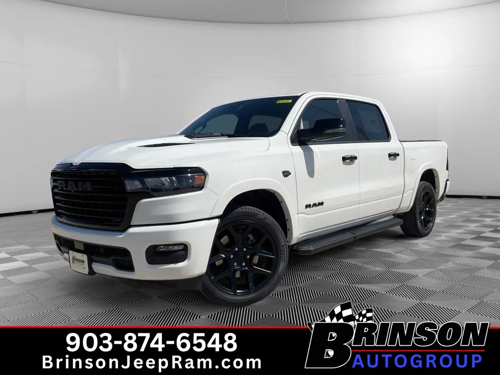New 2027 Bright White Clearcoat RAM Laramie image 1