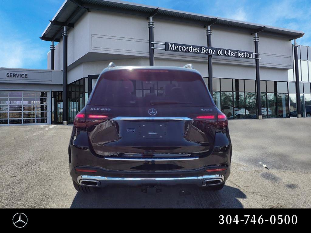 Used 2025 OBSIDIAN BLACK MET Mercedes-Benz GLE 450 image 4