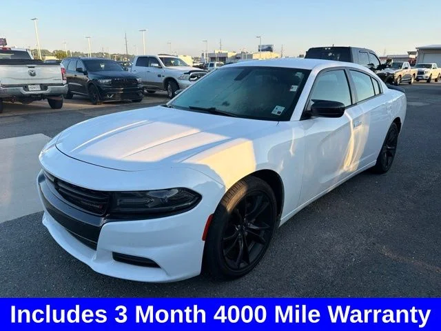 Used 2018 White Dodge SXT image 1