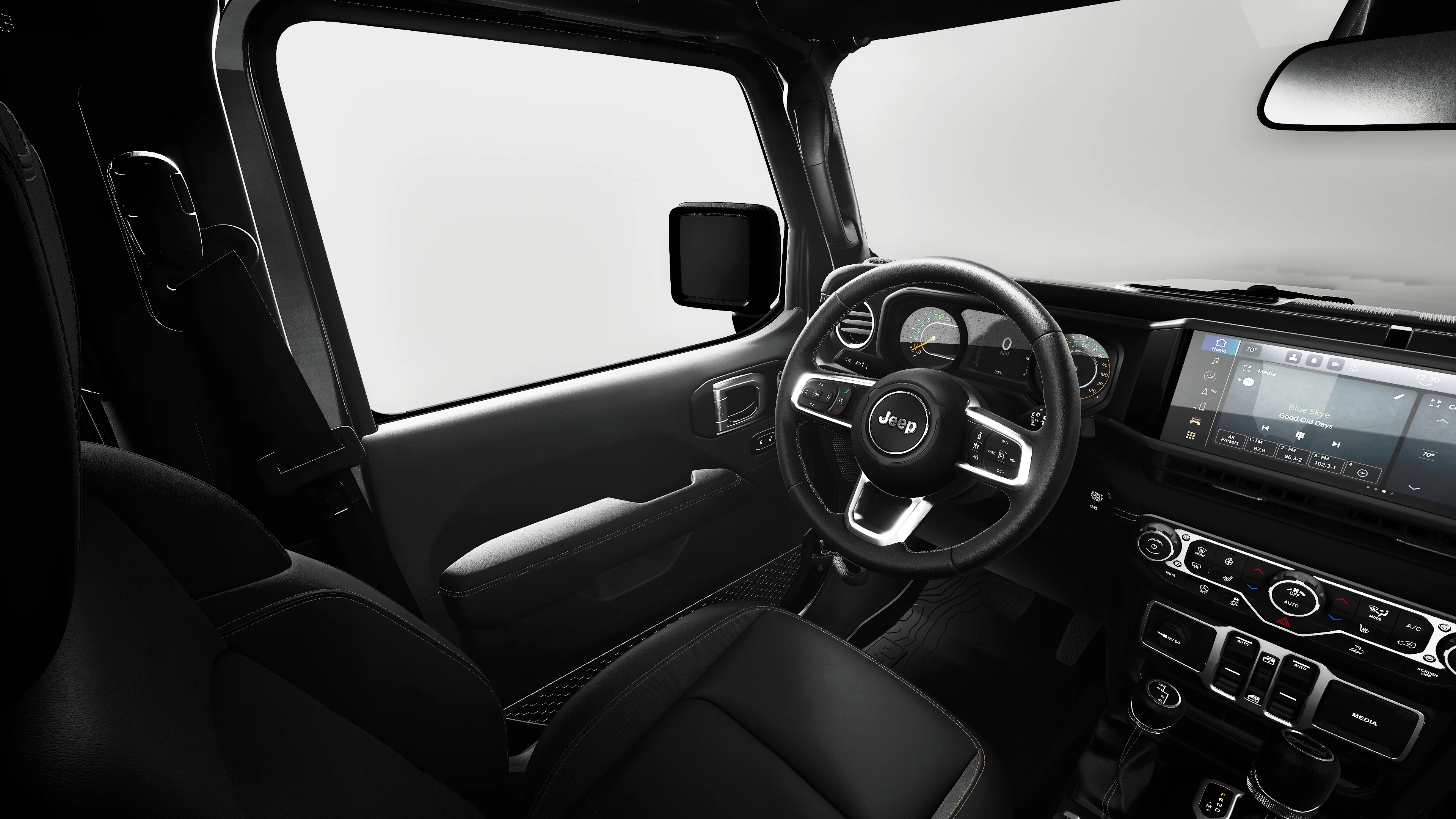 New 2027 Black Clear-Coat Paint Jeep Sahara image 34