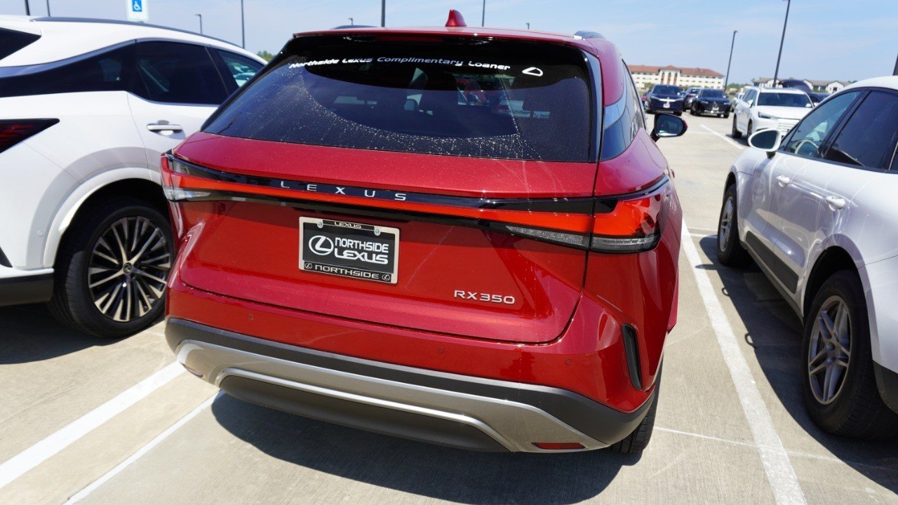 Certified Used 2025 Red Lexus RX 350 Premium image 6
