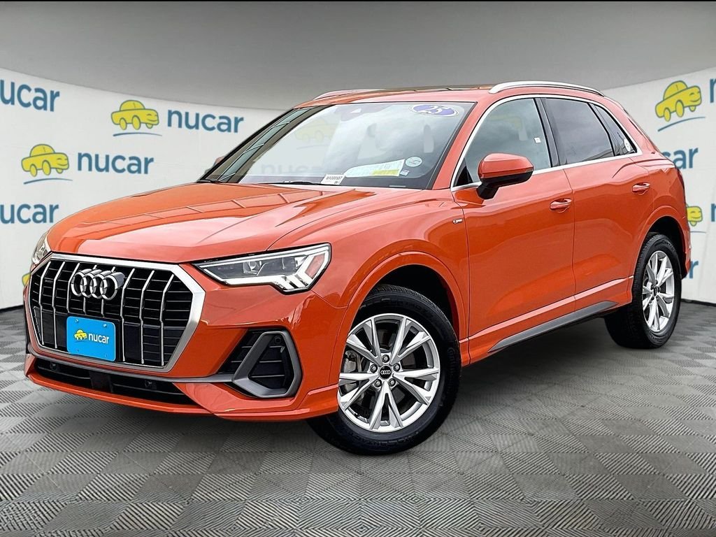 Used 2025 Orange Audi Premium image 3